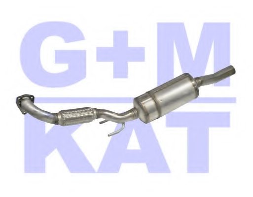 G+M KAT 01.37.002 Retrofit Kit, catalyst/soot particulate filter (combi-system